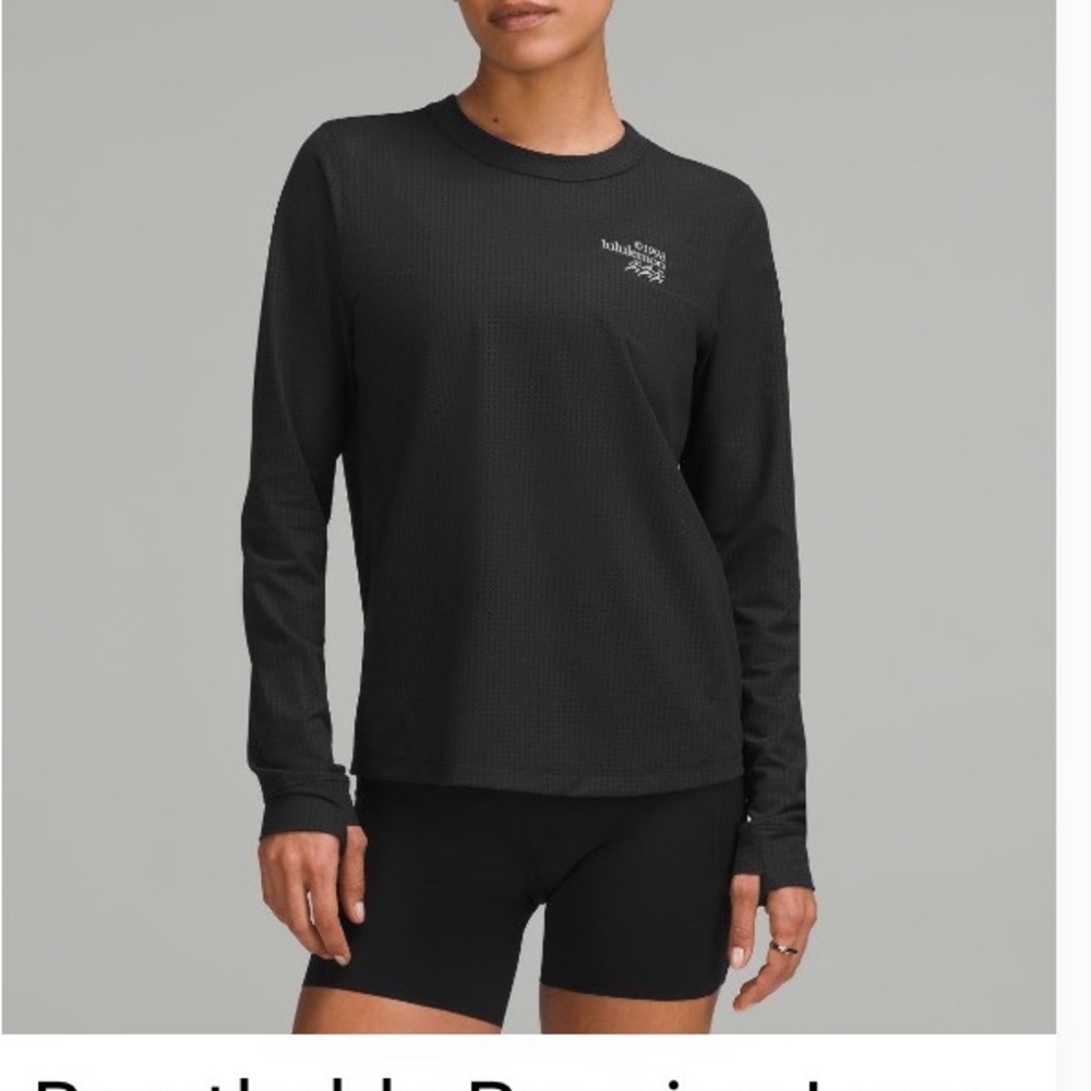 lululemon athletica for all runners reflective long sleeve